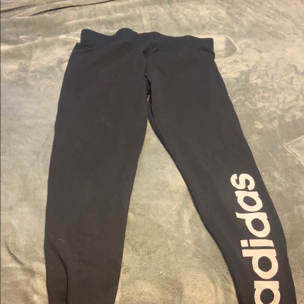Black adidas leggings